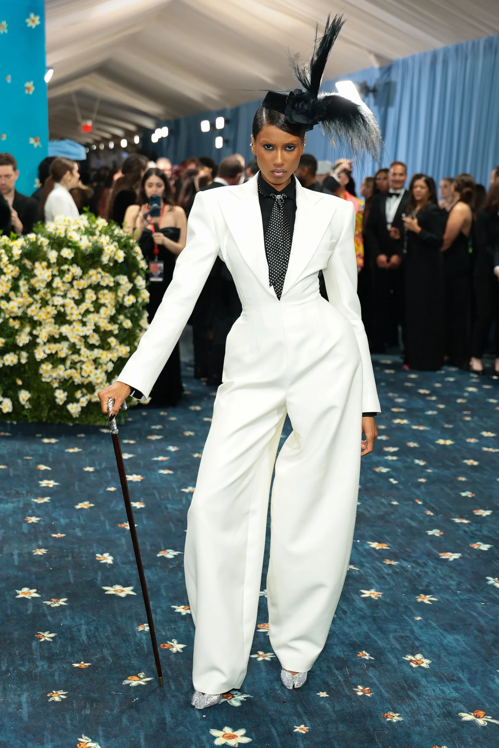 Imaan Hammam bij het Met Gala 2025