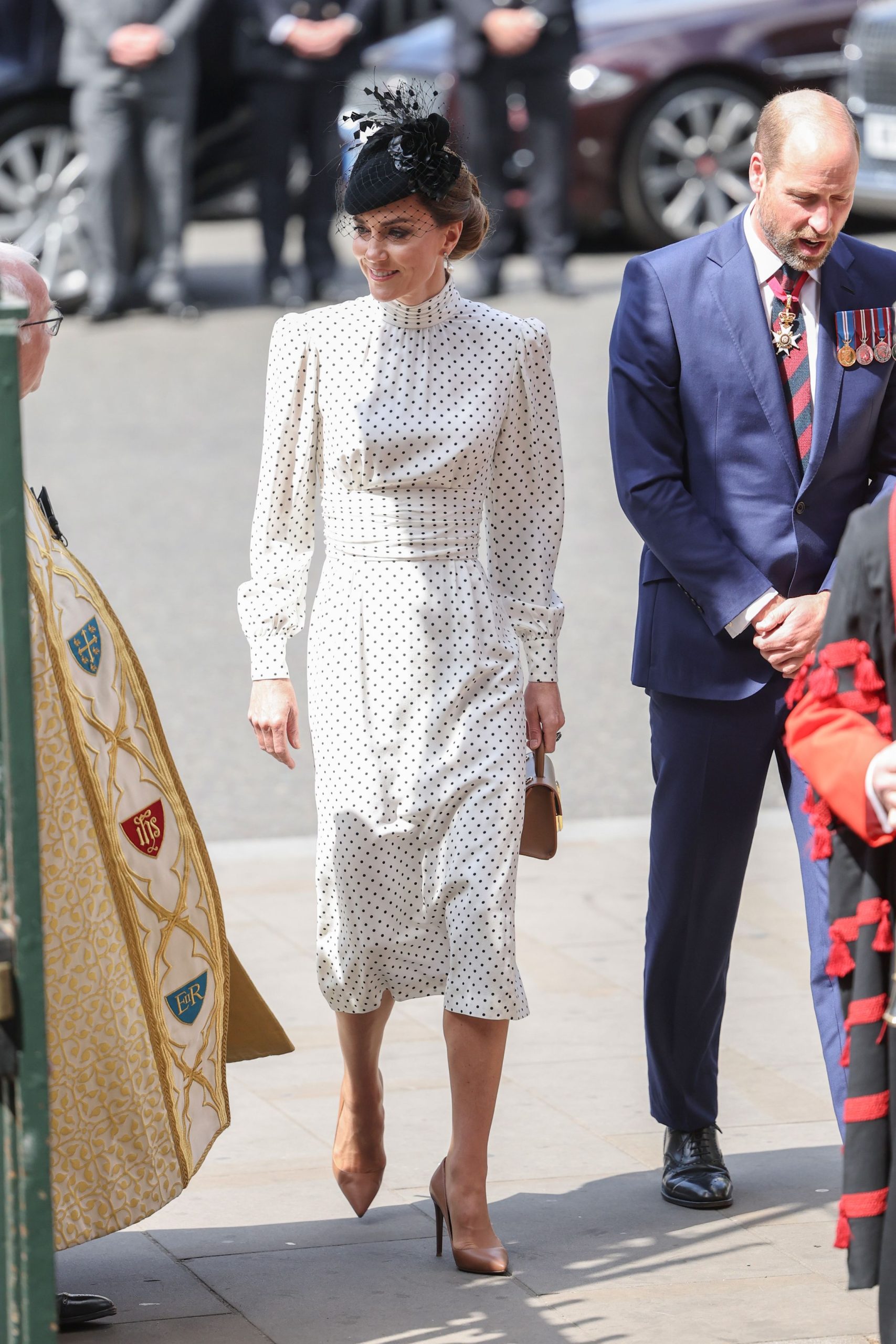 Kate Middleton polkadots jurk