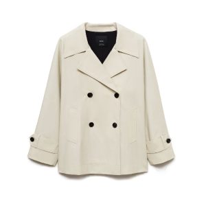 Korte trenchcoat van Mango
