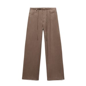 Linnen broek van Mango