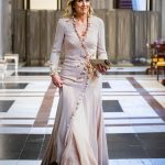 Koningin Máxima bij het Corps Diplomatique diner.