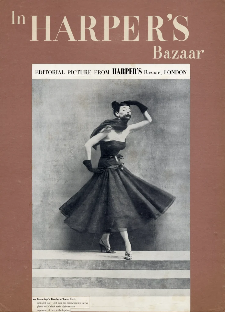 Blad harpers bazaar Courtesy of Balenciaga