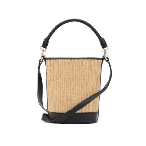 Rieten tas van Mango