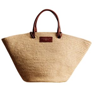 Rieten tas van Sézane