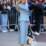 Sarah Jessica Parker draagt polkadots