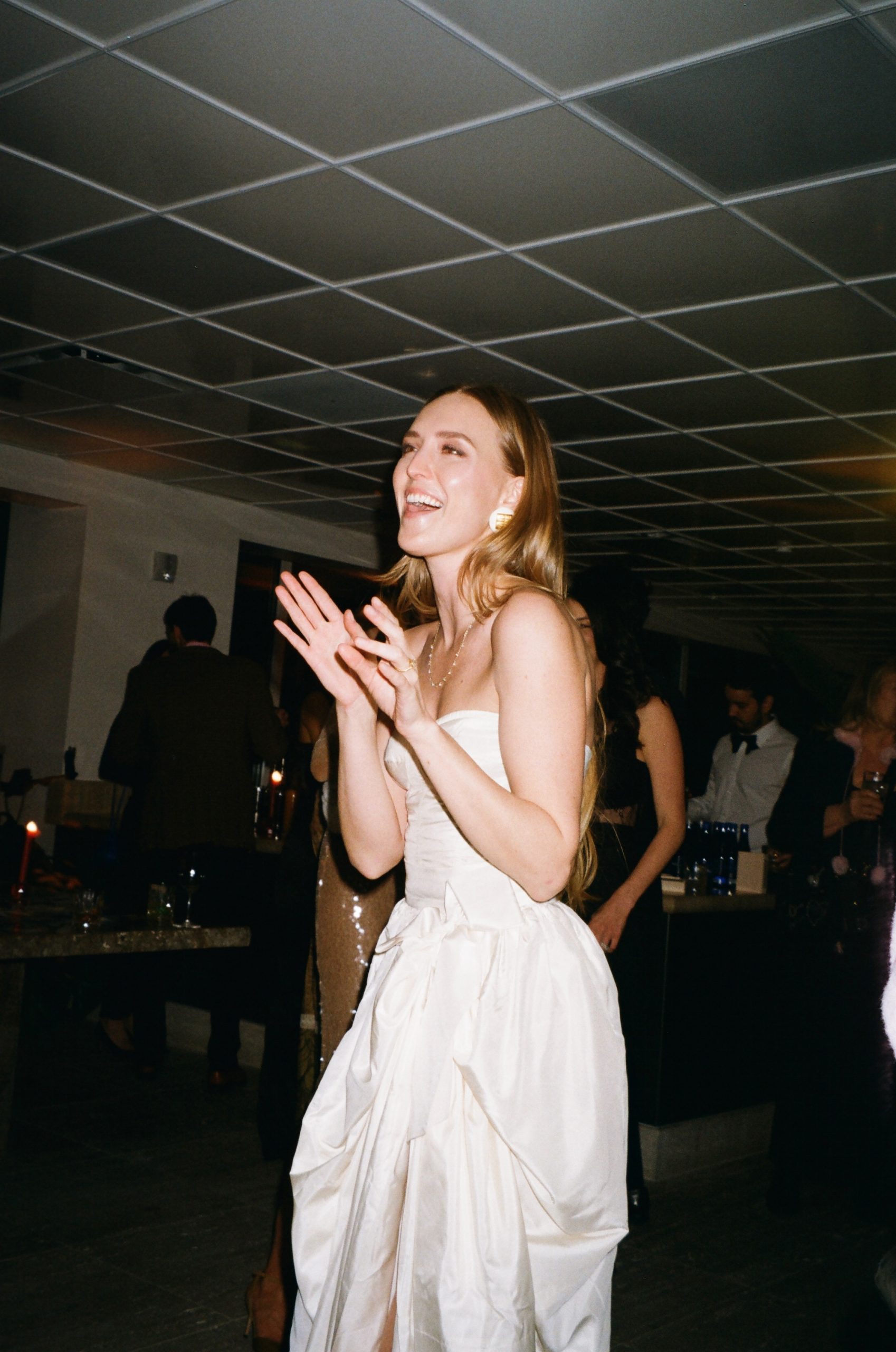 Het verlovingsfeest van Savana Peetoom in New York