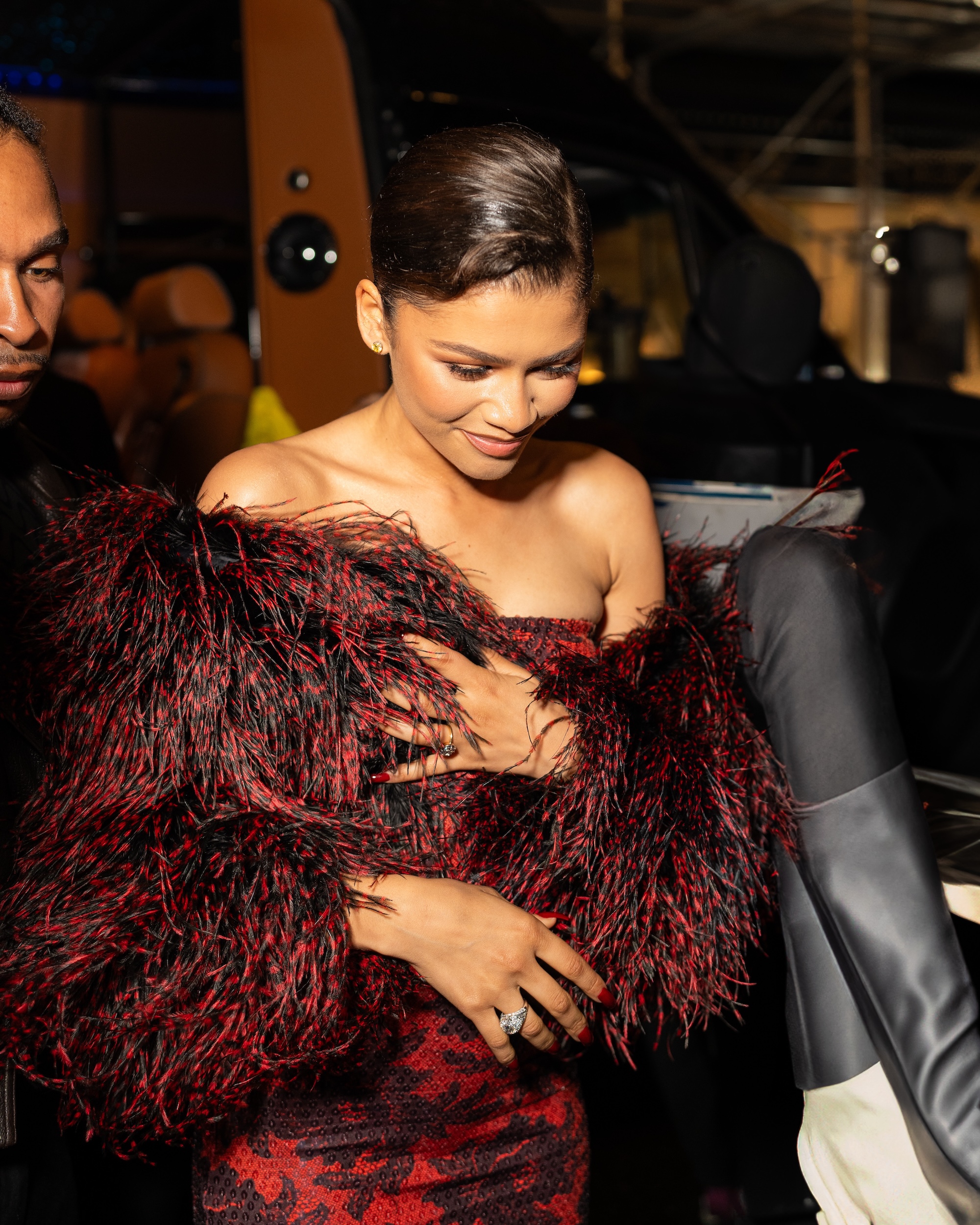 Zendaya op een van de Met Gala-afterparty's