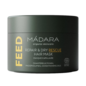 madara organic skincare, repair dry rescue hair mask, feed, douglas