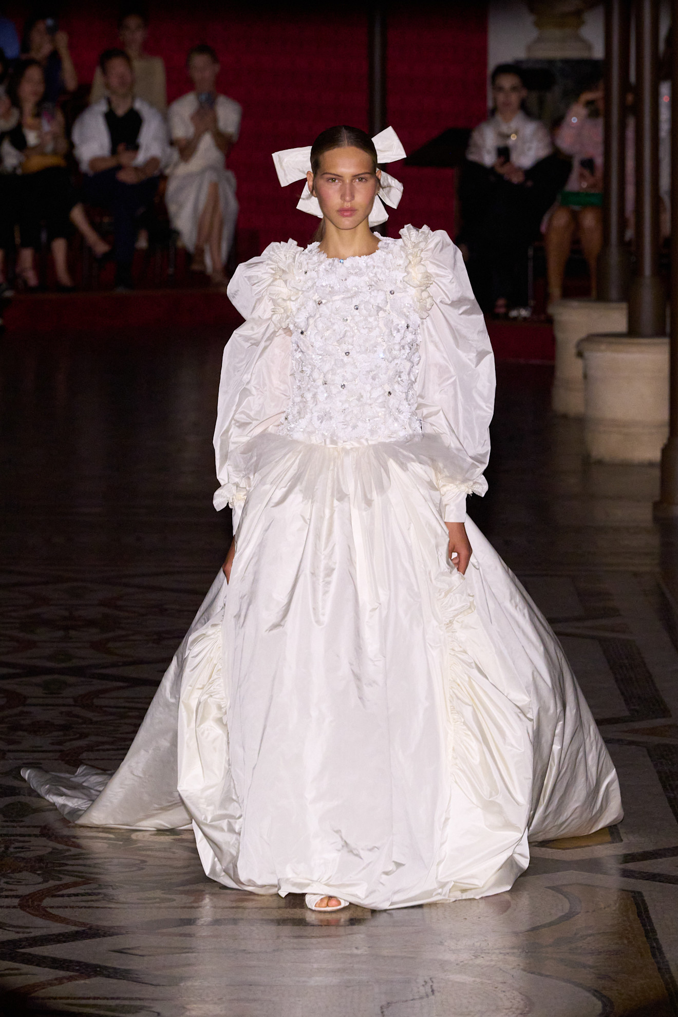 Chanel trouwjurk herfst/winter 2024 couture 
