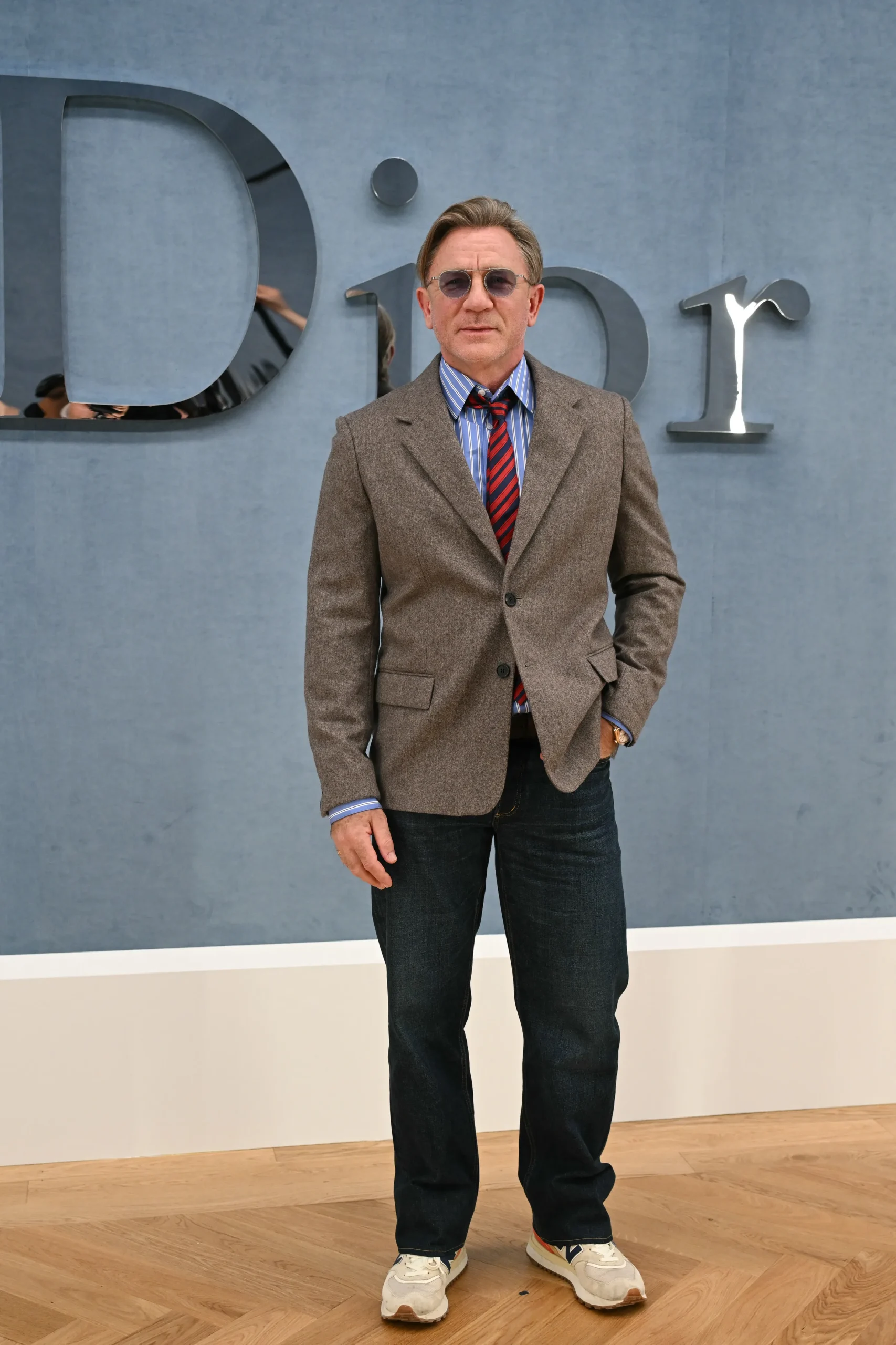 Daniel Craig bij de Dior-show