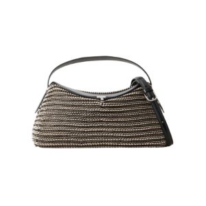 Geweven lederen schoudertas van TOTEME