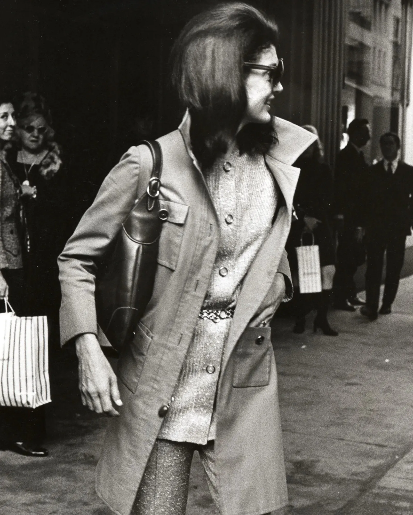 Jackie Kennedy draagt de Jacky-tas van Gucci