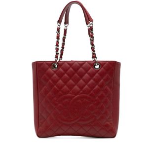 Rode vintage Chanel-tas