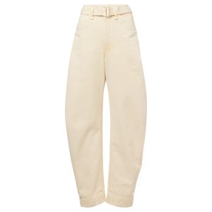 Witte ballonjeans van Lemaire.