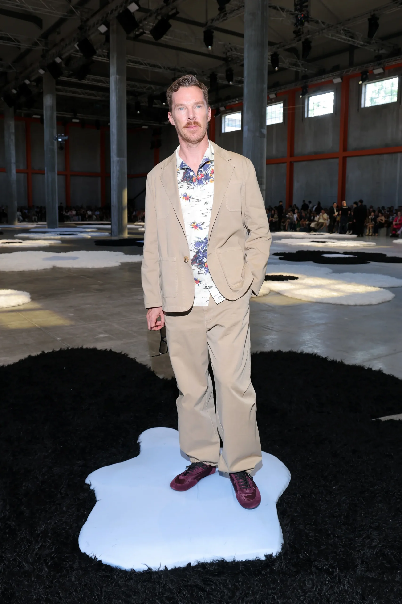 Benedict Cumberbatch bij Prada