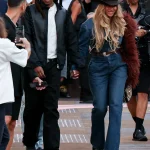 Beyoncé en Jay-Z arriveren bij de lente/zomer 2026-mannenmodeshow van Louis Vuitton