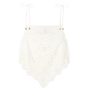 Top met broderie anglaise van Self-Portrait