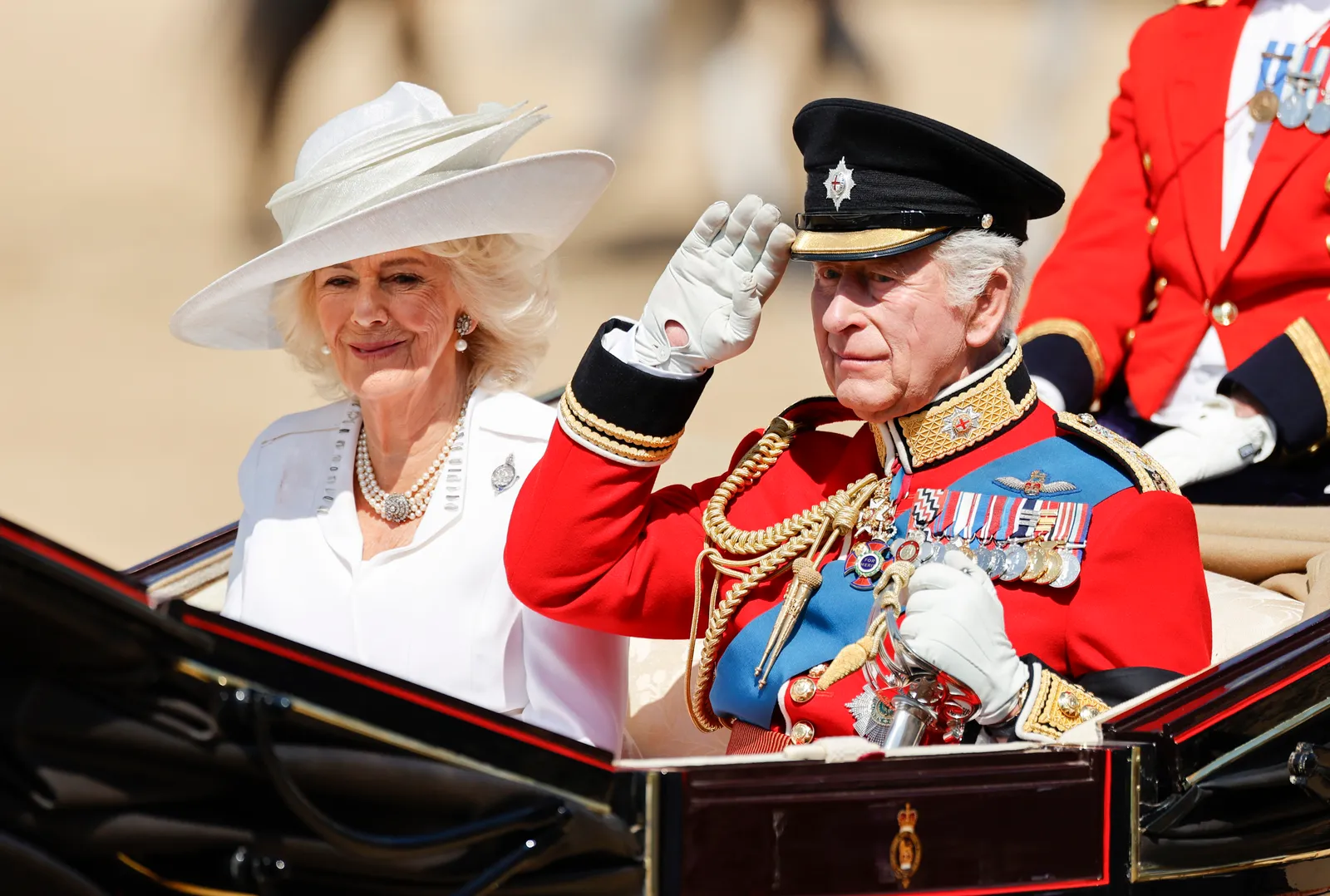 Koning Charles III en koningin Camilla