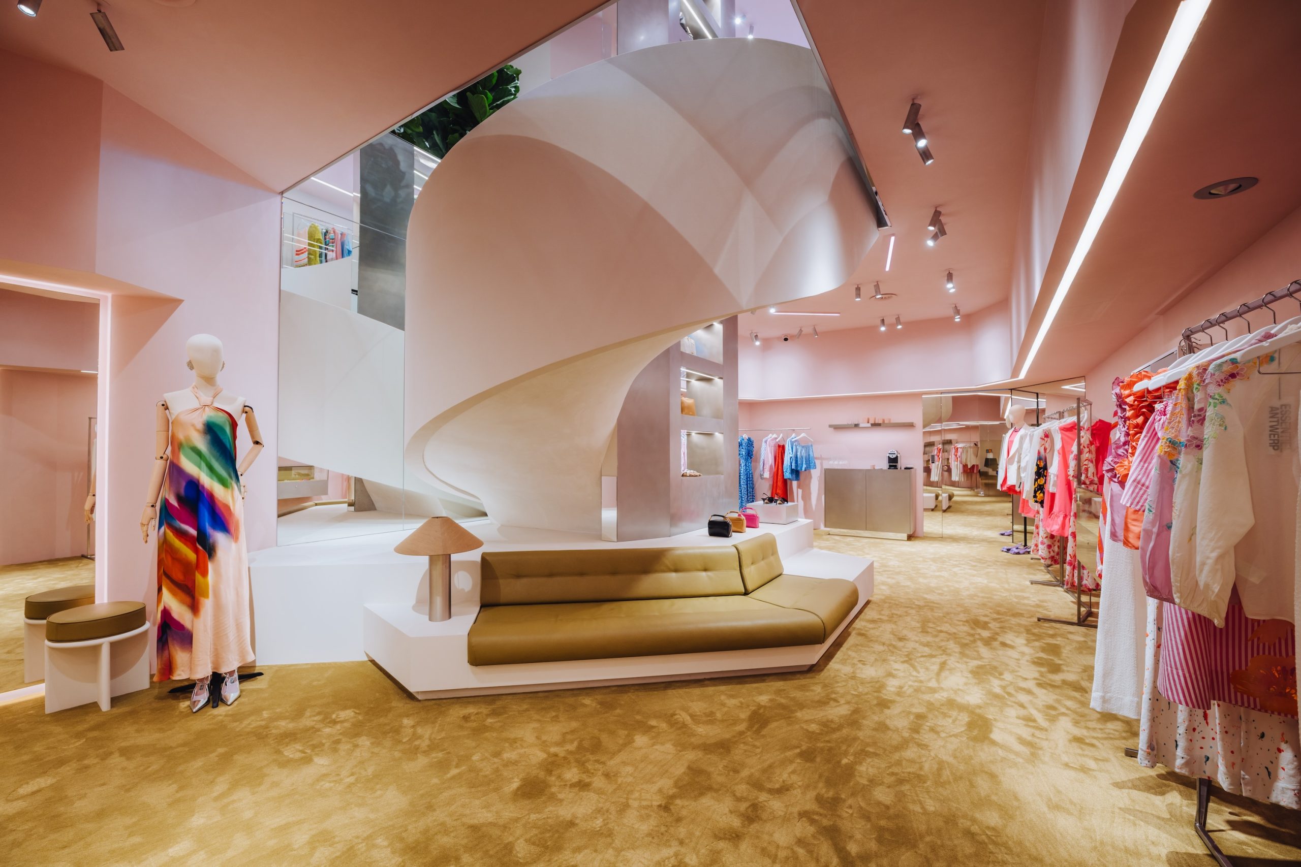 De nieuwe winkel van Essentiel in Amsterdam