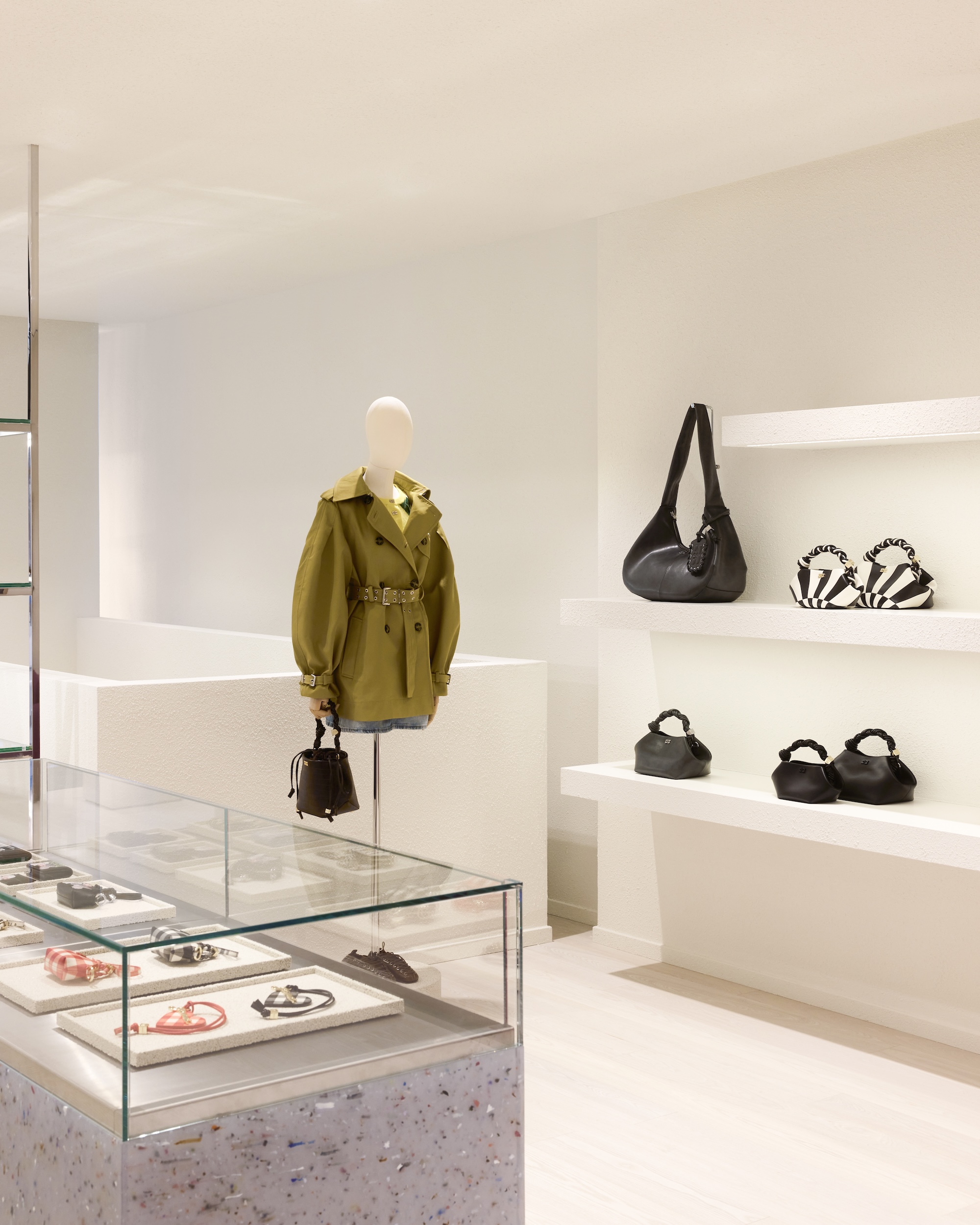 De nieuwe winkel van Ganni in Amsterdam