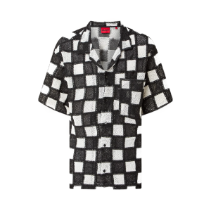 Geruit overhemd Hugo