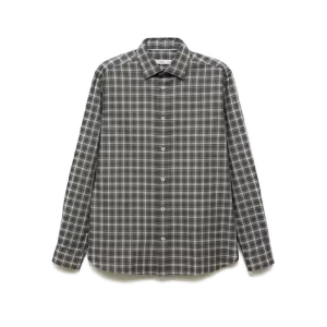 Geruit overhemd Mango