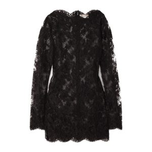 Kanten jurk van Saint Laurent