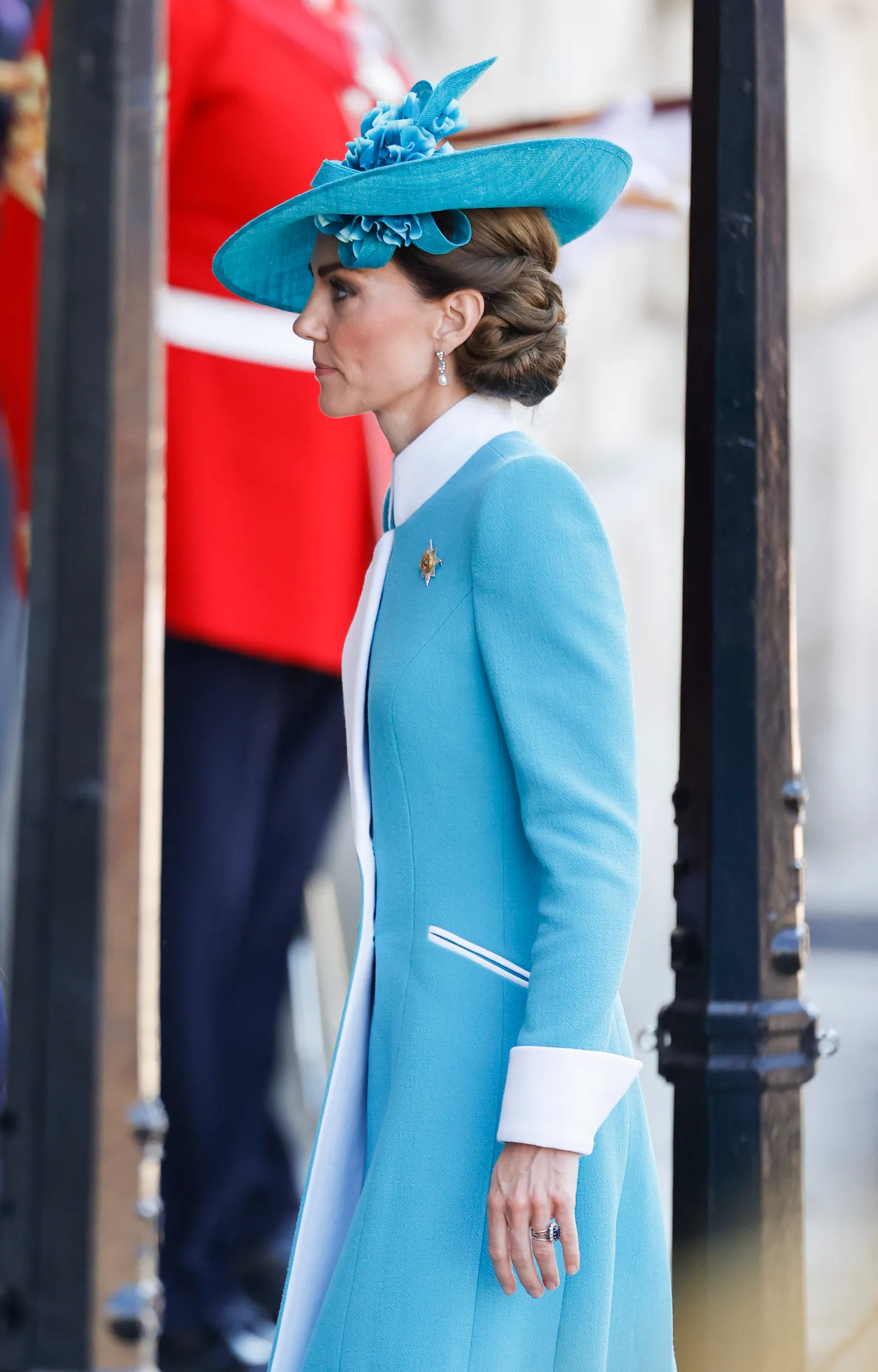 Kate Middle Trooping the Colours 2023