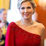 Koningin Máxima bij het staatsbanket in Praag