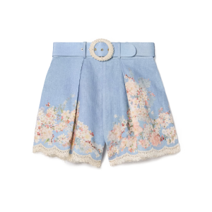 Korte linnen broek Zimmermann