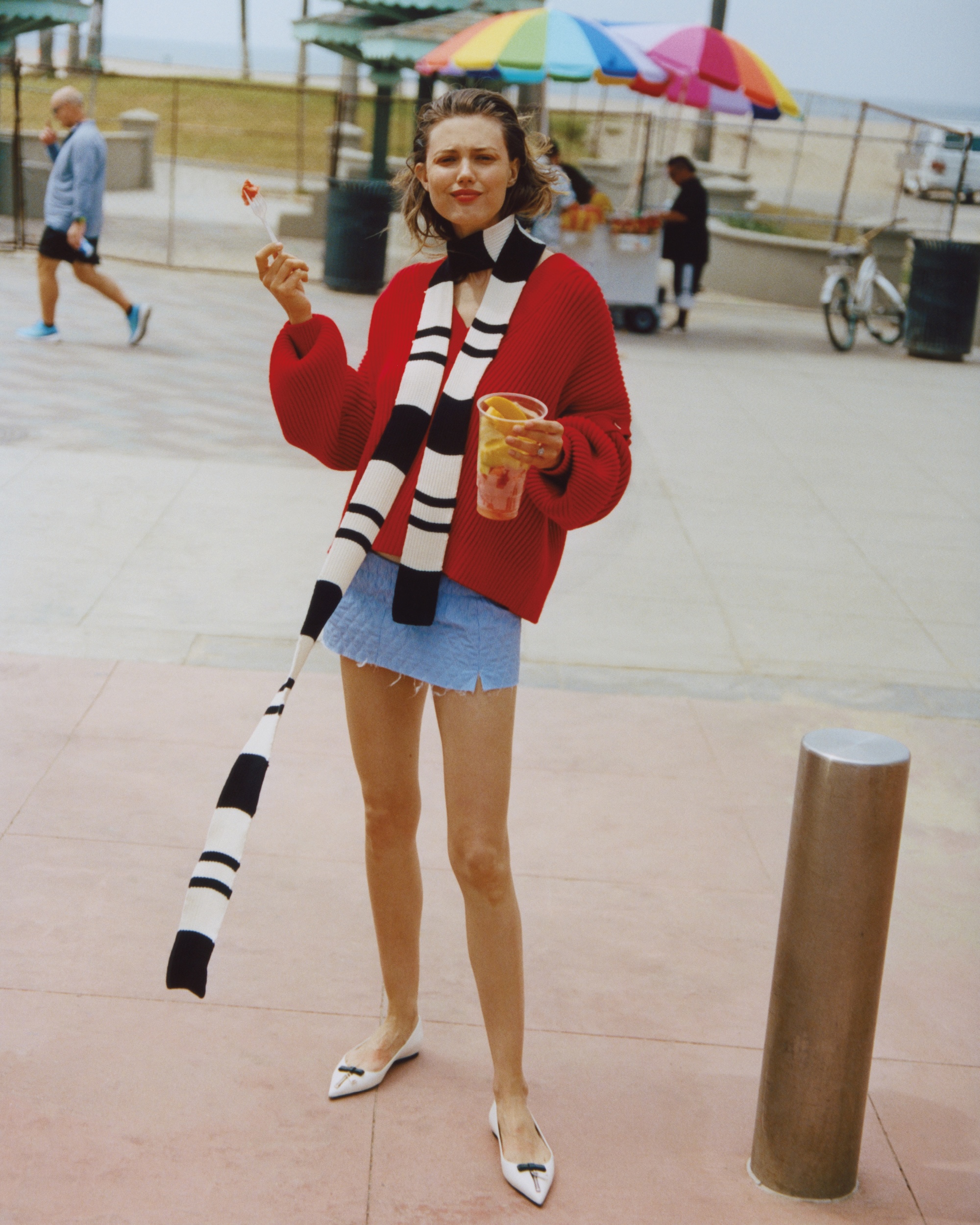 Lindsey Wixson in Vogue juli/augustus 2025
