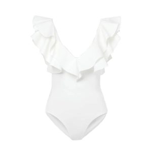 Maygel Coronel badpak in bruidstijl 