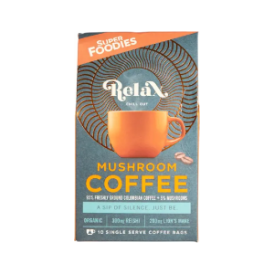 Superfoodies mushroom coffee