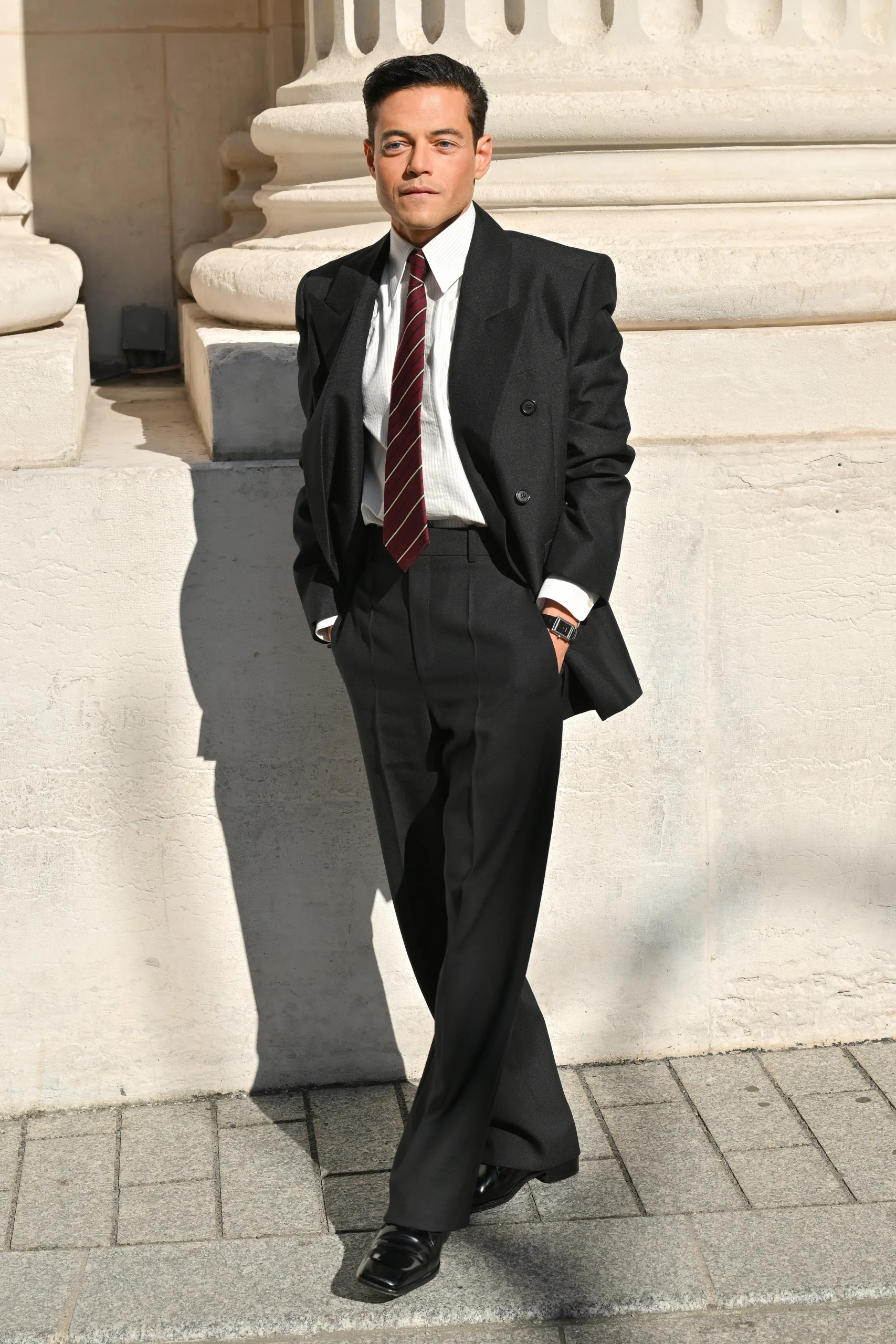 Rami Malek bij Saint Laurent