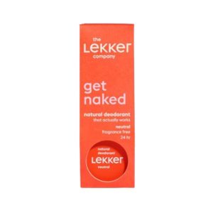 the Lekker company parfumvrije, natuurlijk deodorantcrème