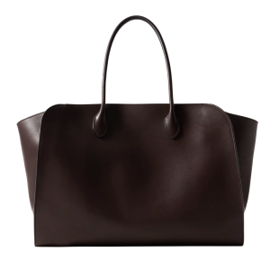 the row leren tote