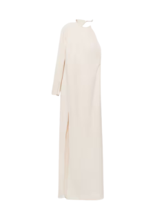 jurk met blote of open rug