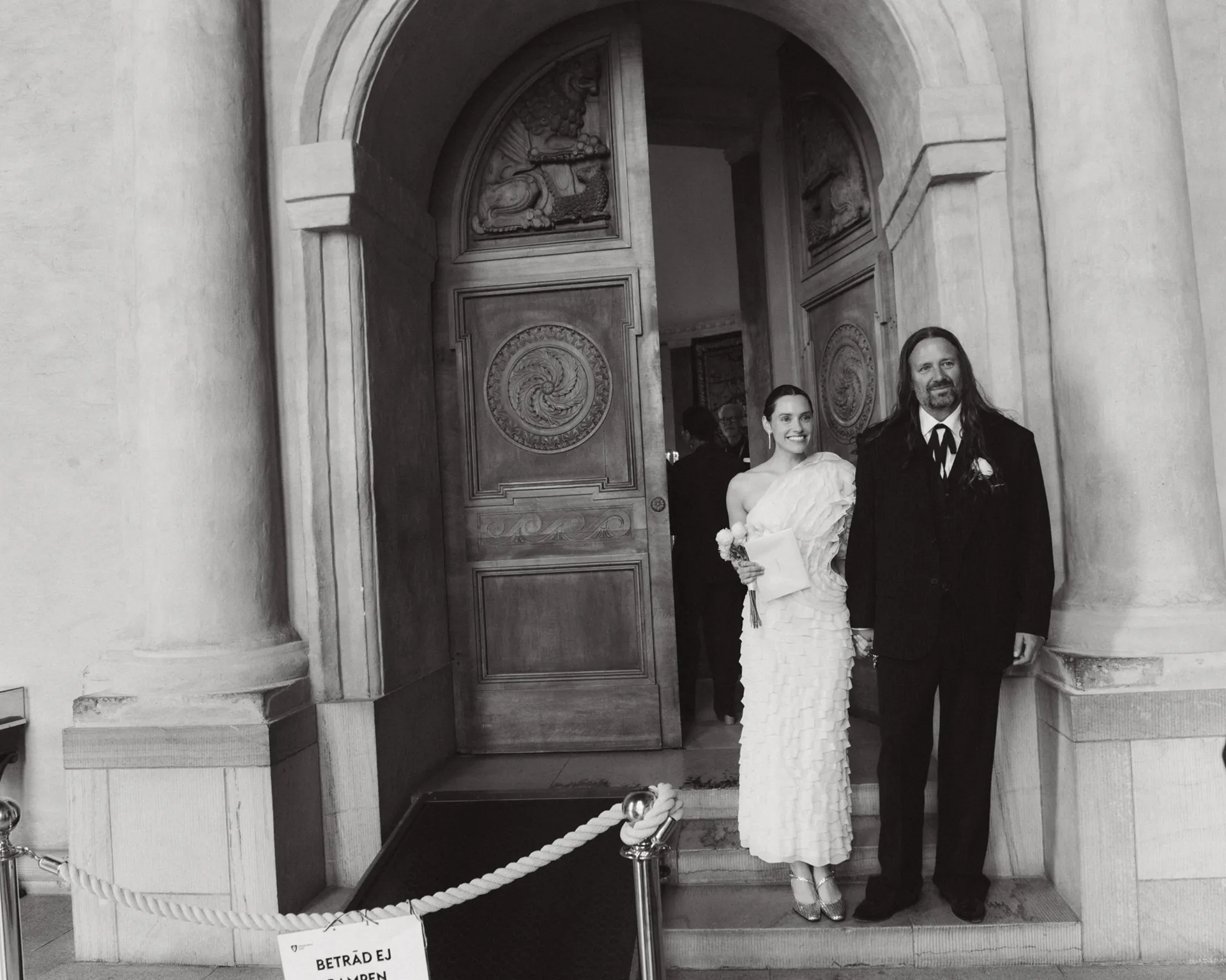 ceremonie in de oval room