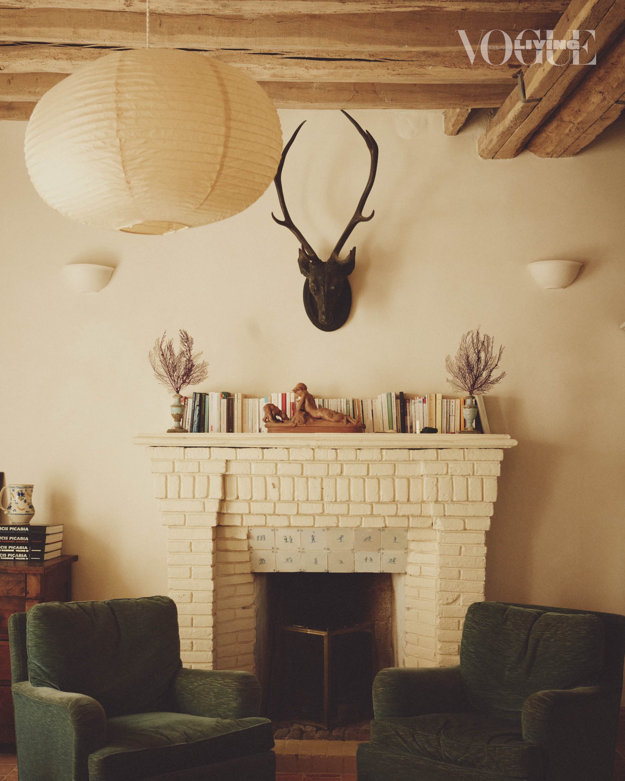 Het interieur van Jeanne Damas.