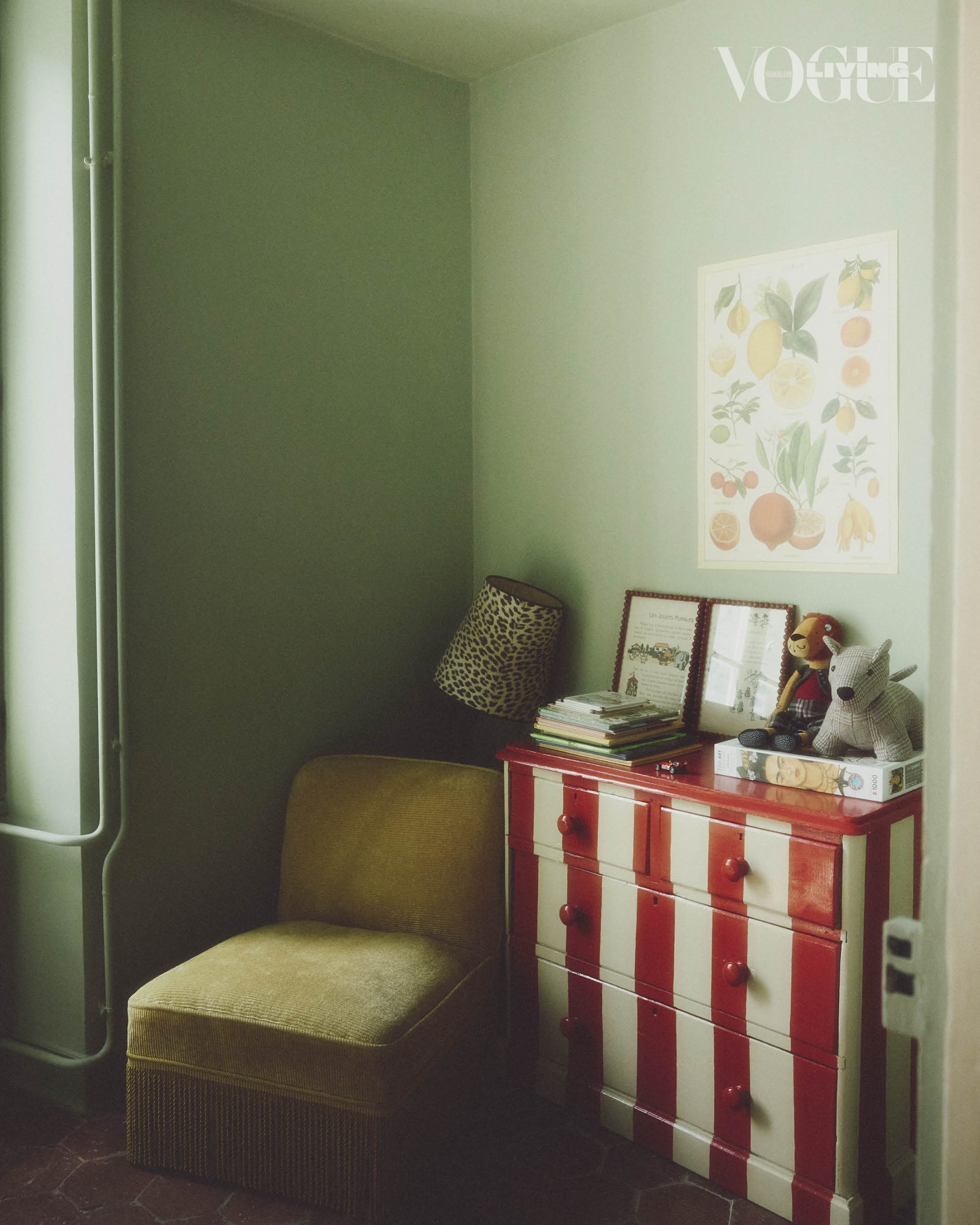 Het interieur van Jeanne Damas