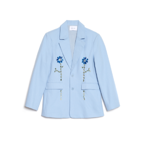 Blazer met bloemen