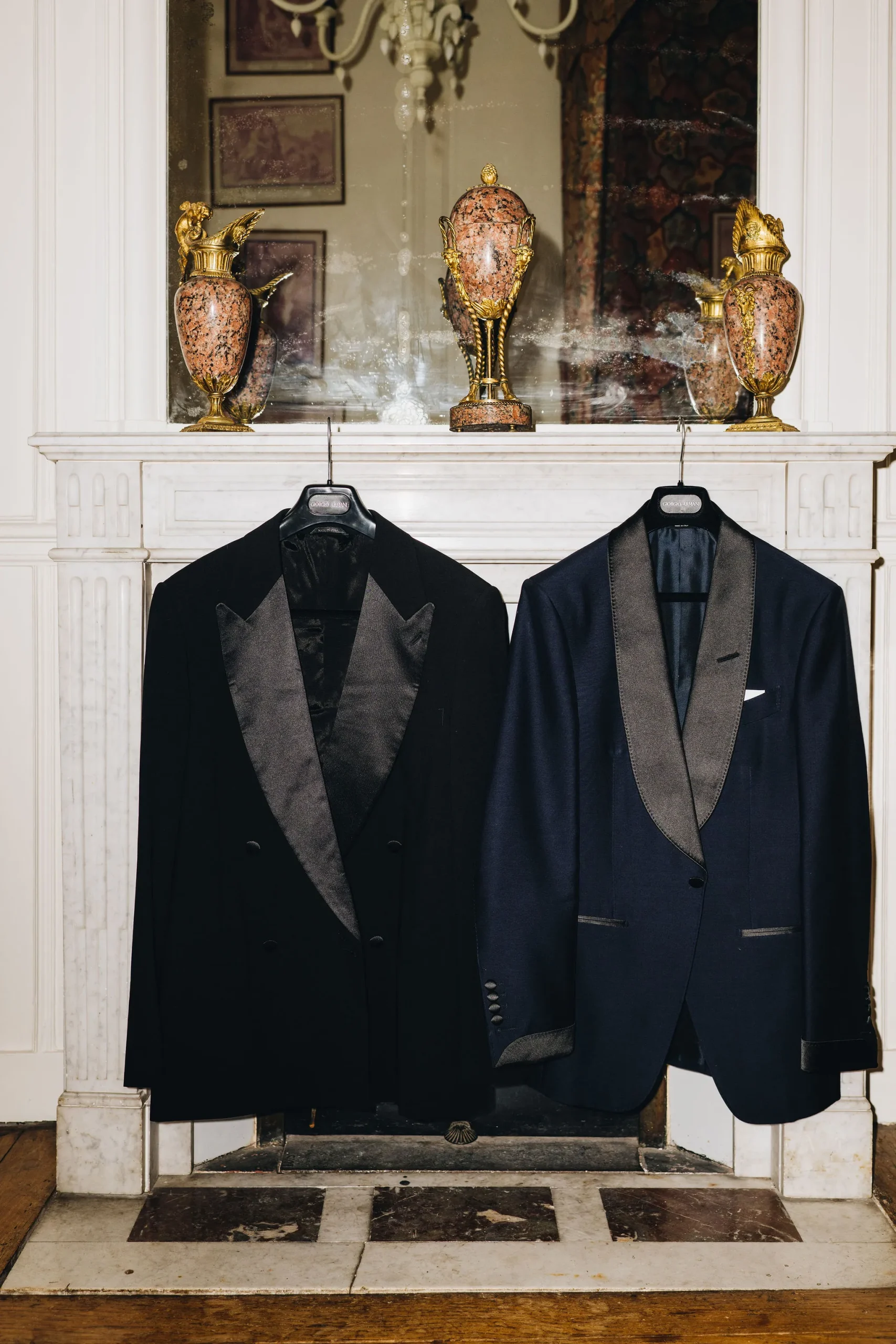 Pakken Antonio Moscogiuri en Stefano Ricciardi bruiloft