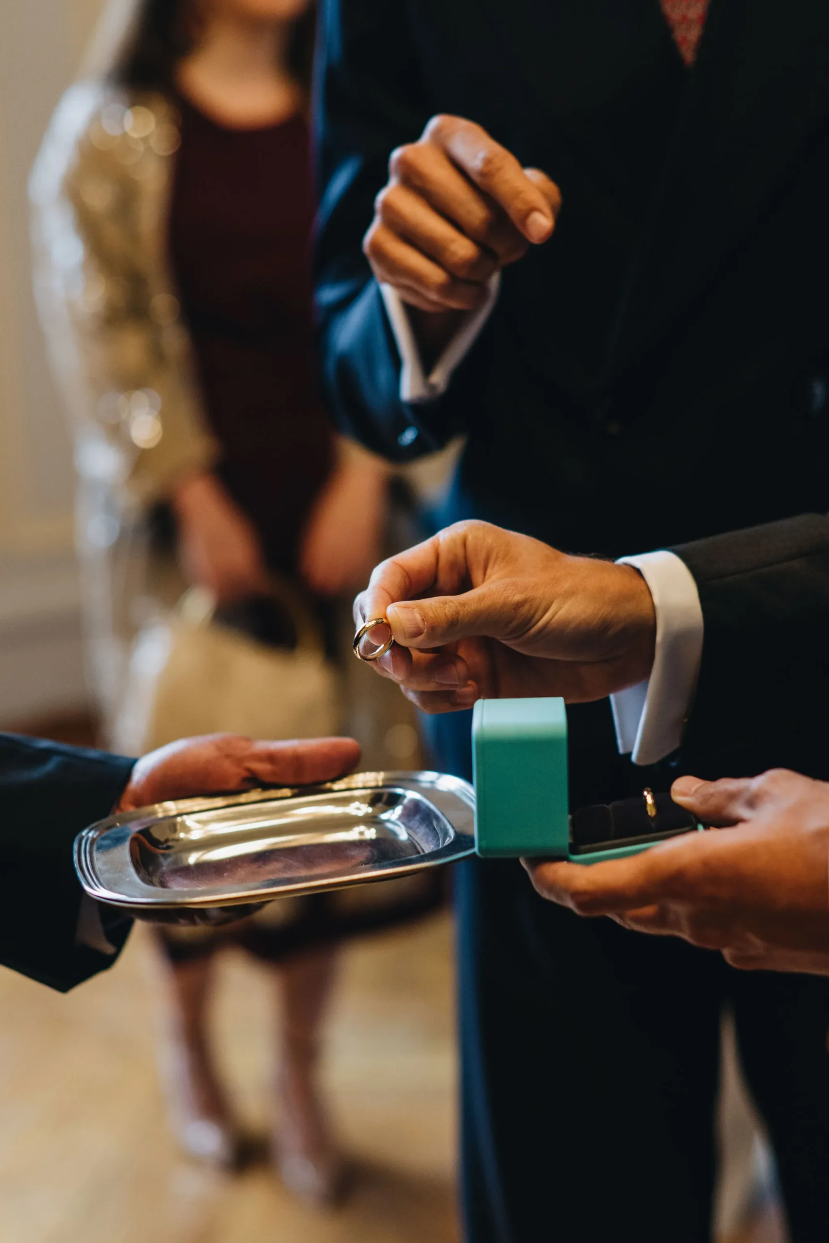 Ringen bruiloft Antonio Moscogiuri en Stefano Ricciardi