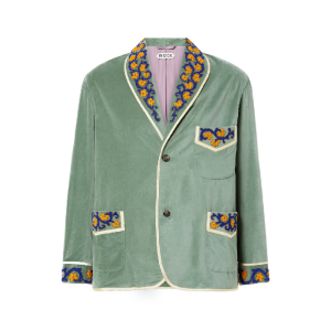 Groene blazer van Bode