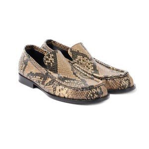 Slangenprint schoenen Dries Van Noten