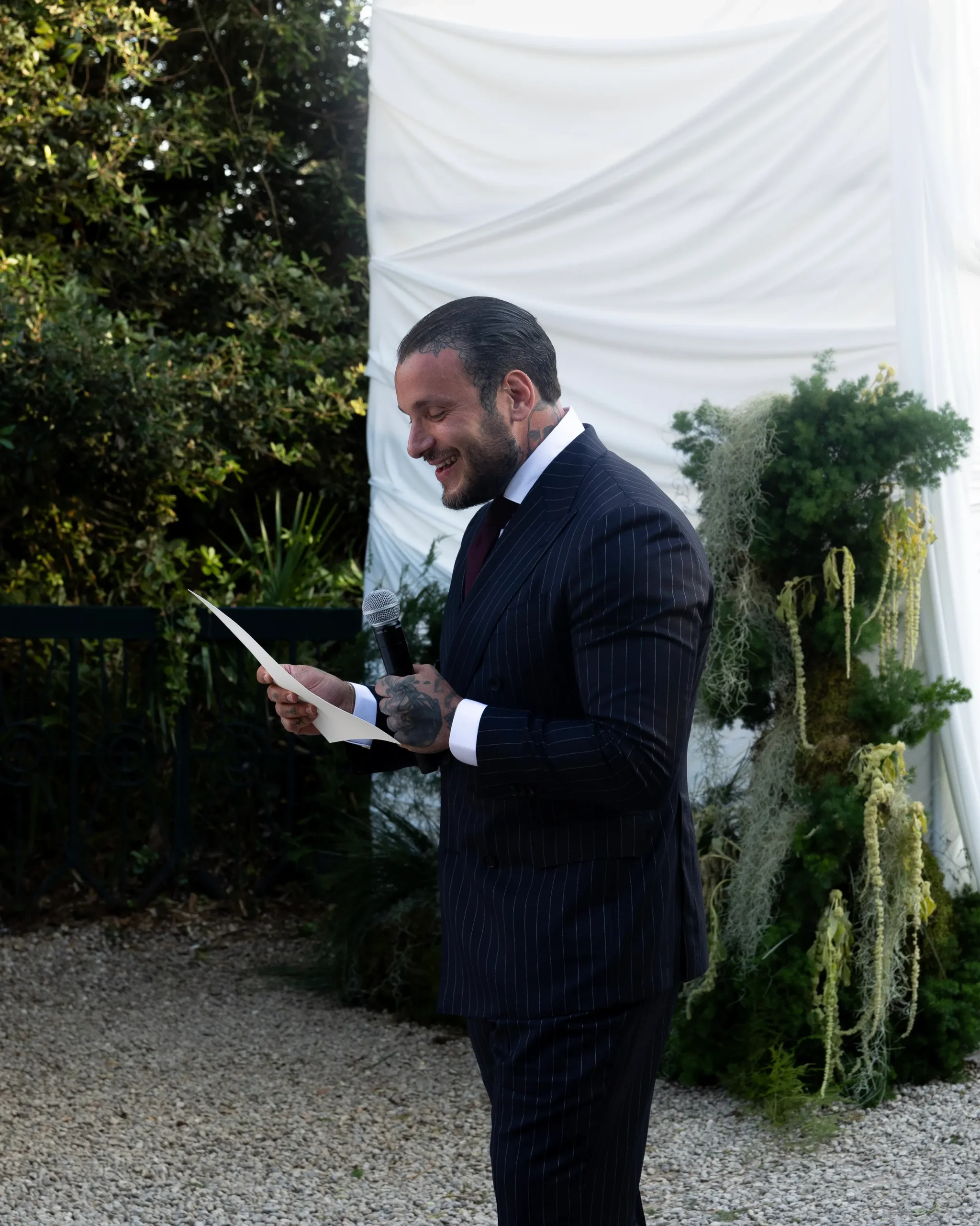 Het huwelijk van Gabriele Esposito en Andrea Pappalettera