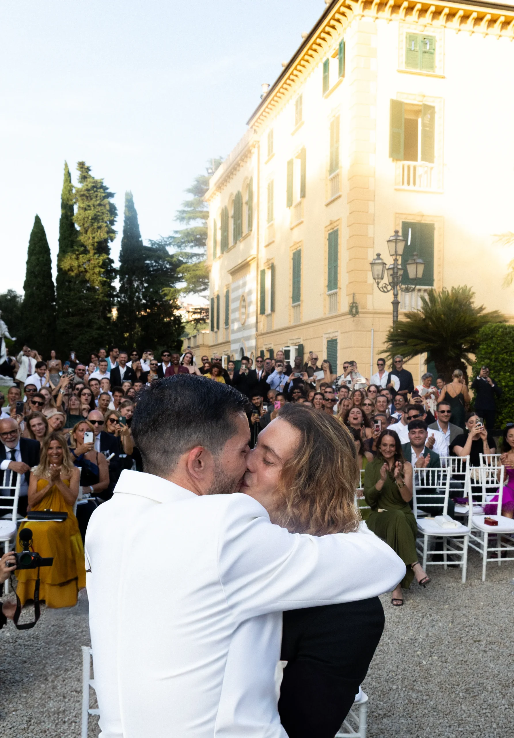 Het huwelijk van Gabriele Esposito en Andrea Pappalettera