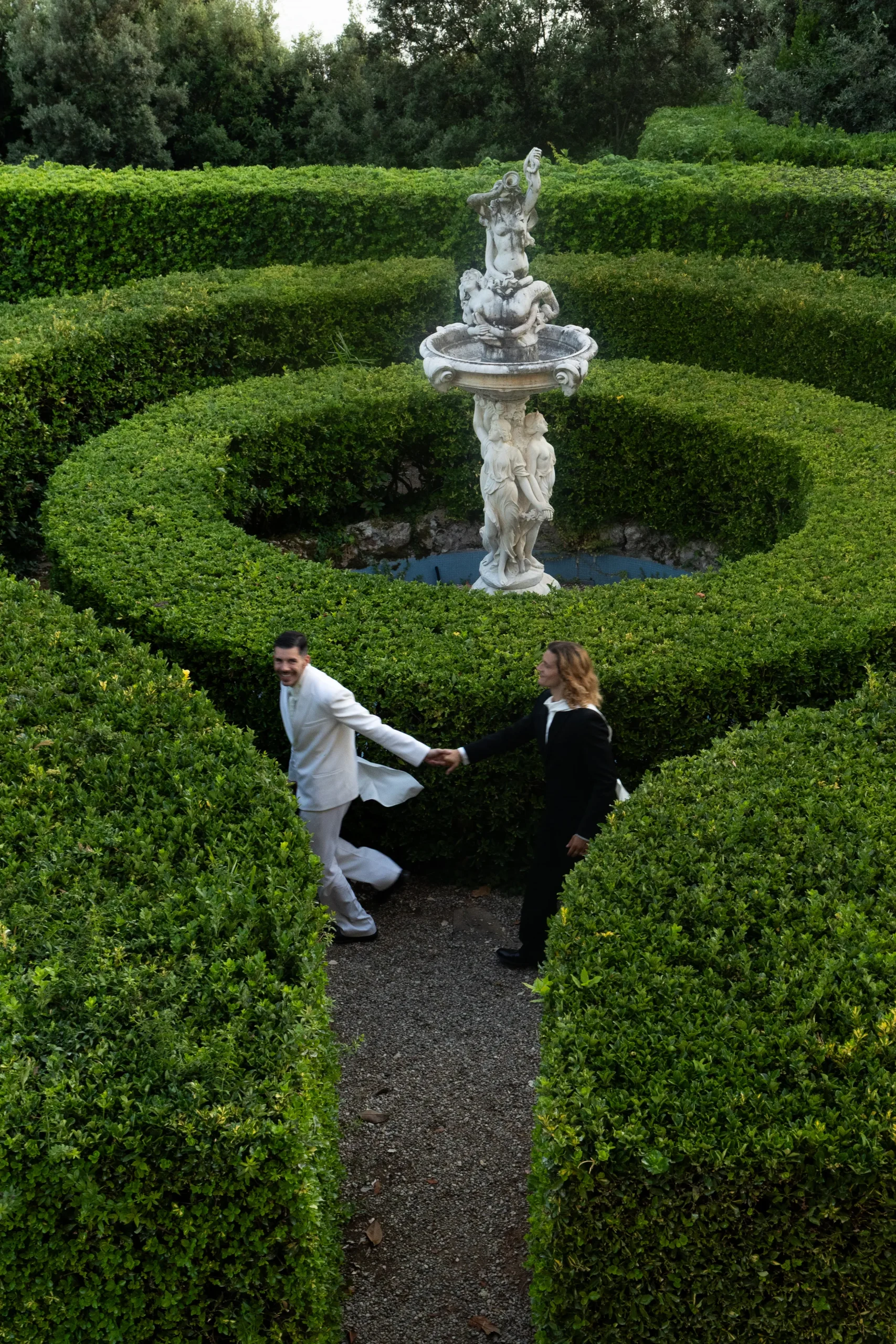 Het huwelijk van Gabriele Esposito en Andrea Pappalettera