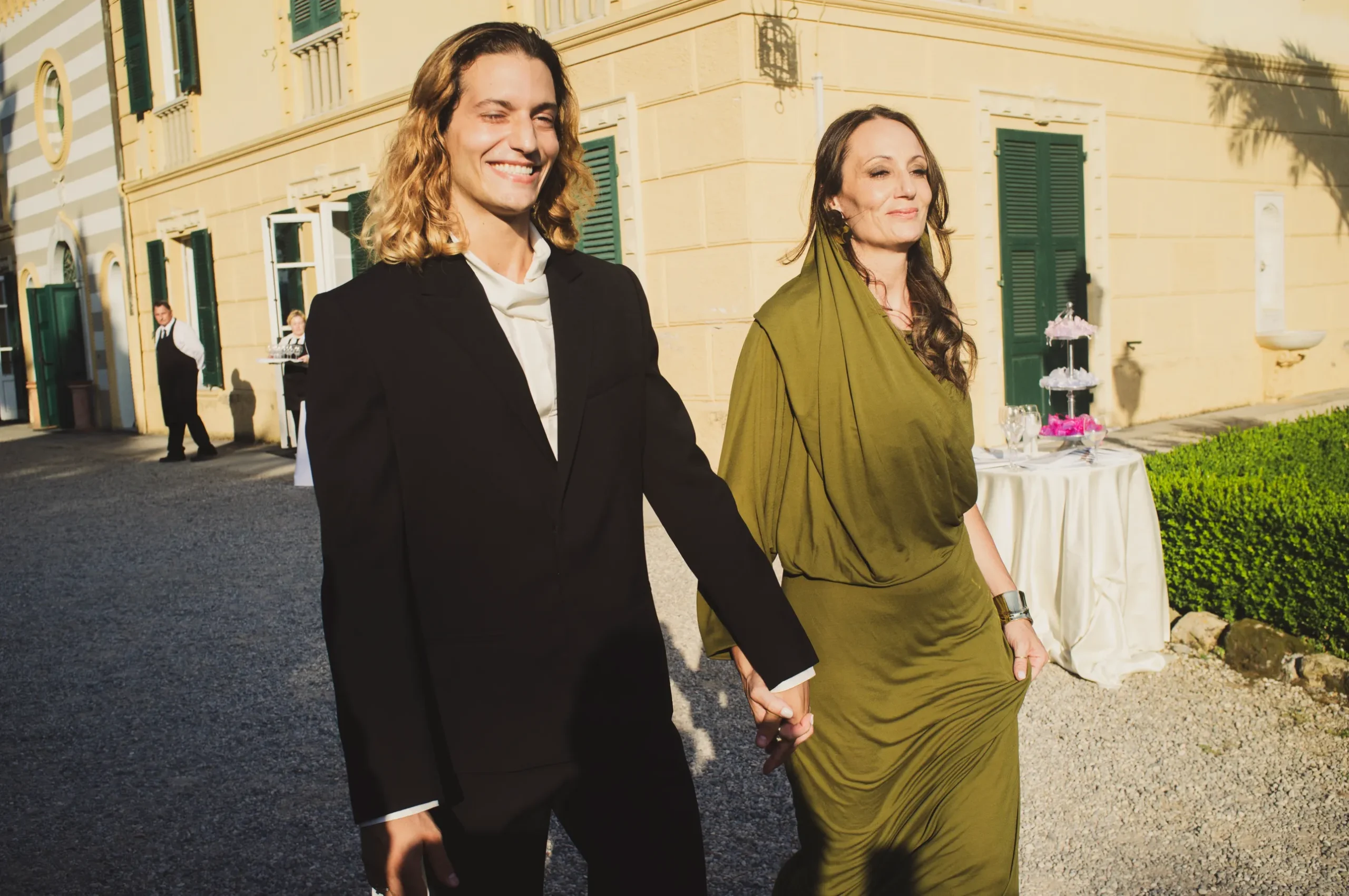 Het huwelijk van Gabriele Esposito en Andrea Pappalettera