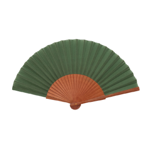 Handwaaier van Mango in het groen